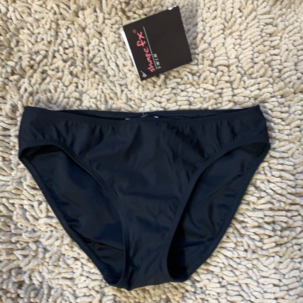 Shape FX Swim black bikini bottom